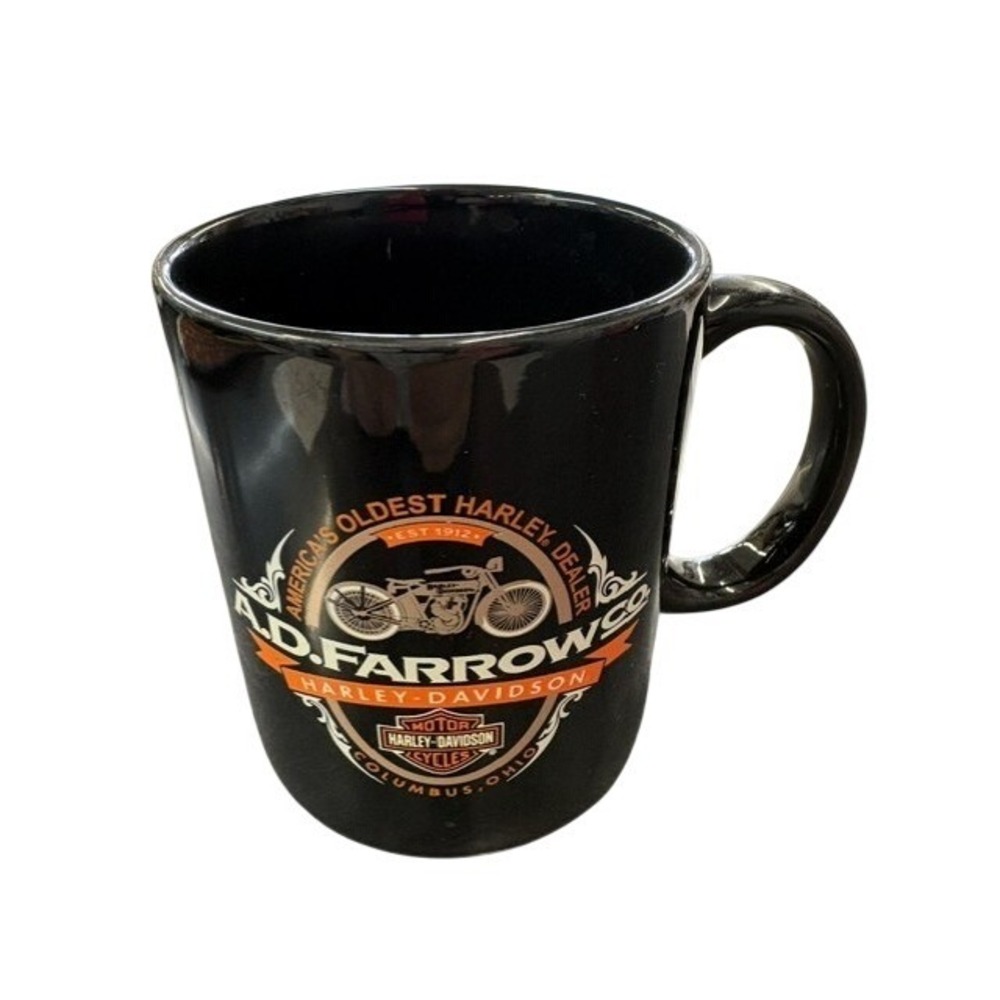 Harley-Davidson AD Farrow Co Columbus Ohio Coffee Mug